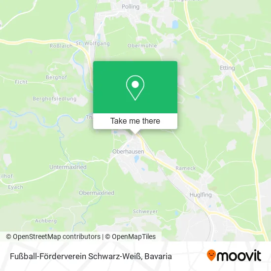 Карта Fußball-Förderverein Schwarz-Weiß