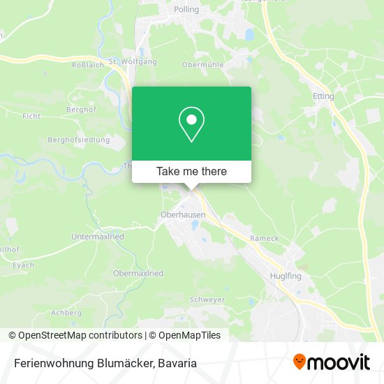 Ferienwohnung Blumäcker map