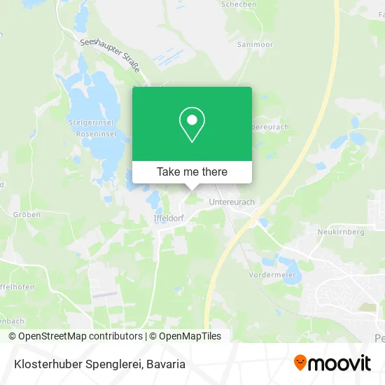 Карта Klosterhuber Spenglerei