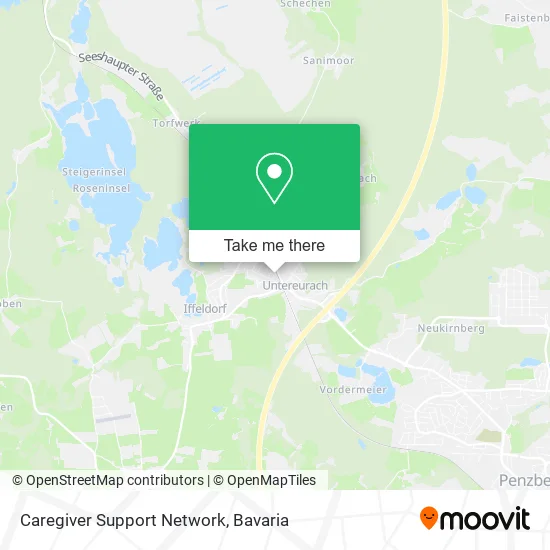 Карта Caregiver Support Network