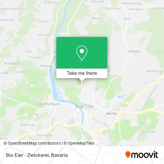 Карта Bio Eier - Zwickerei