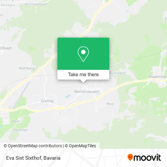Карта Eva Sixt Sixthof