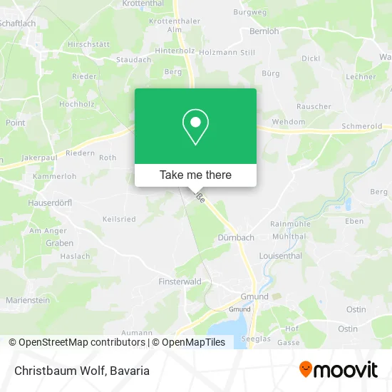 Карта Christbaum Wolf