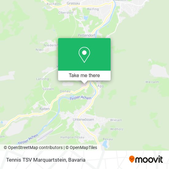 Карта Tennis TSV Marquartstein