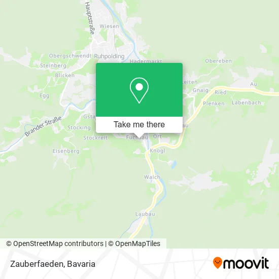 Карта Zauberfaeden
