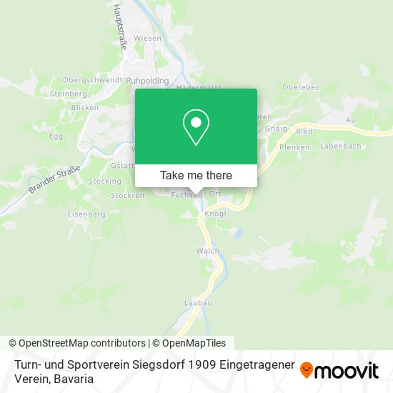 Turn- und Sportverein Siegsdorf 1909 Eingetragener Verein map
