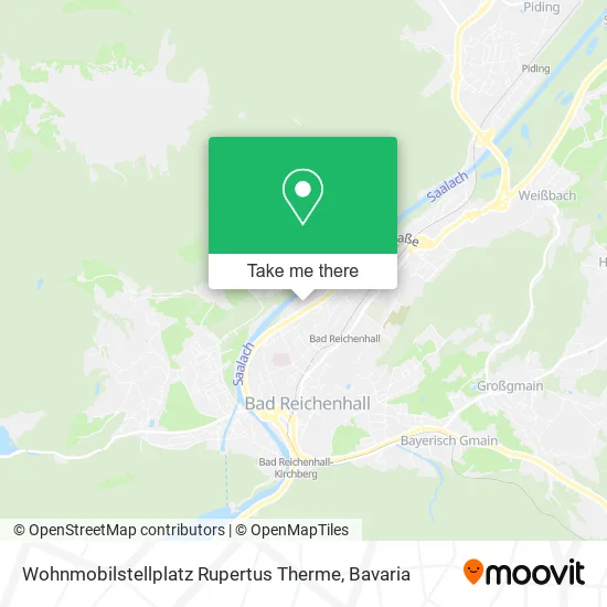 Карта Wohnmobilstellplatz Rupertus Therme