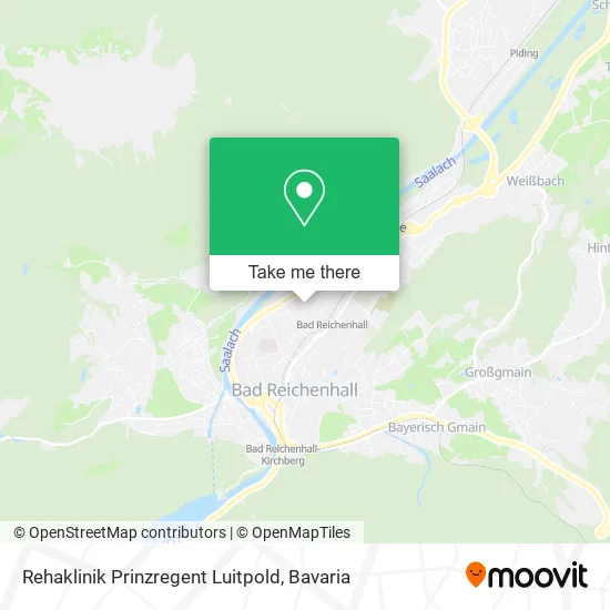 Карта Rehaklinik Prinzregent Luitpold