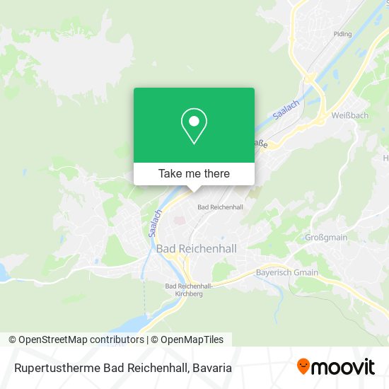 Карта Rupertustherme Bad Reichenhall