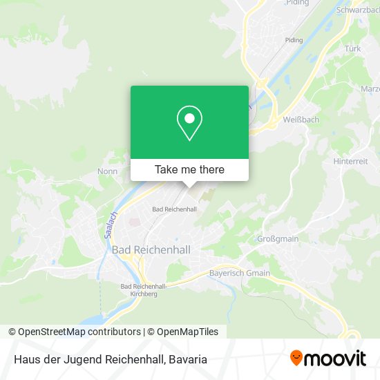 Haus der Jugend Reichenhall map