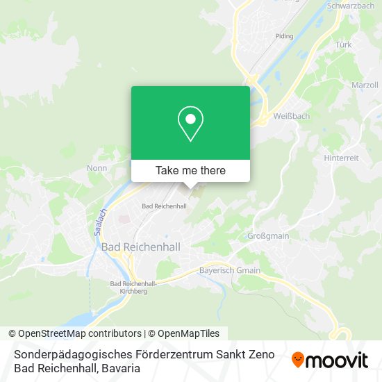 Sonderpädagogisches Förderzentrum Sankt Zeno Bad Reichenhall map