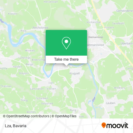 Карта Lza