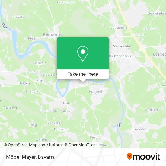 Карта Möbel Mayer