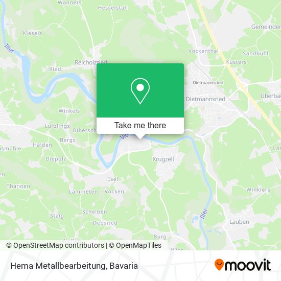 Hema Metallbearbeitung map