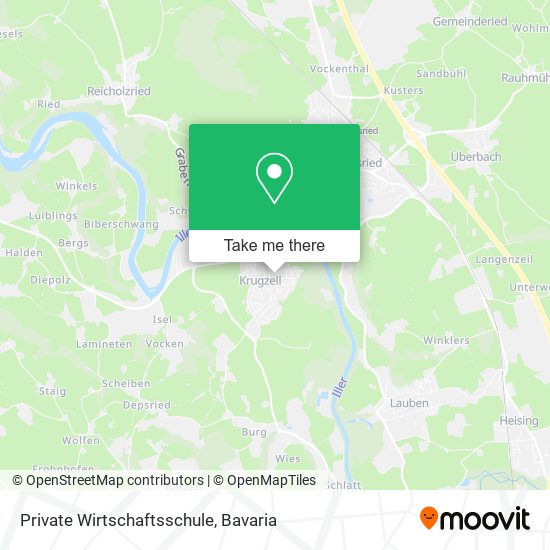 Private Wirtschaftsschule map