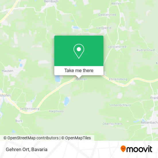 Карта Gehren Ort