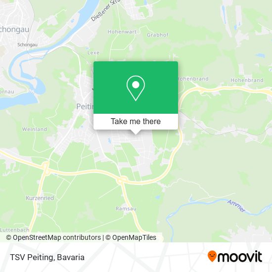 Карта TSV Peiting