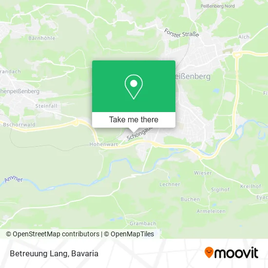 Карта Betreuung Lang