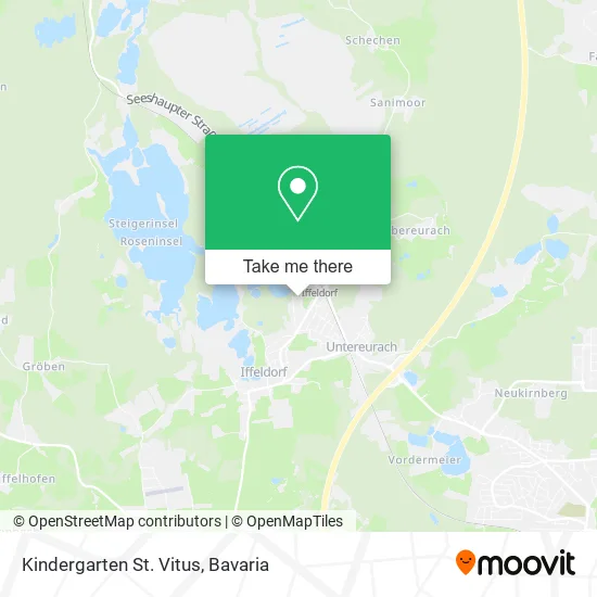 Kindergarten St. Vitus map
