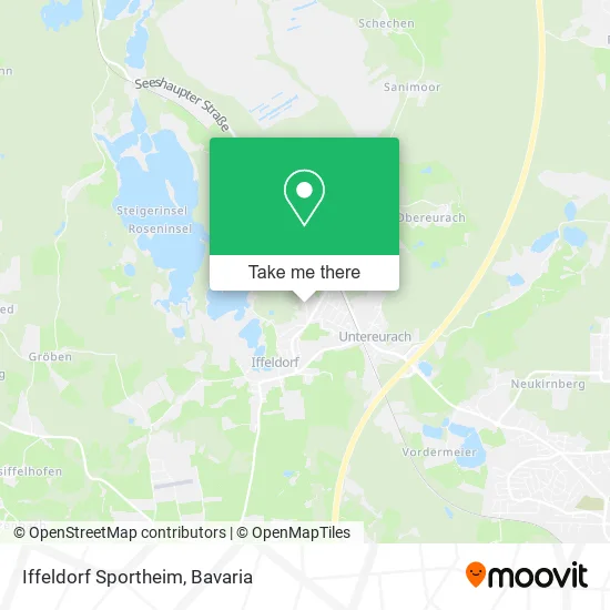 Карта Iffeldorf Sportheim