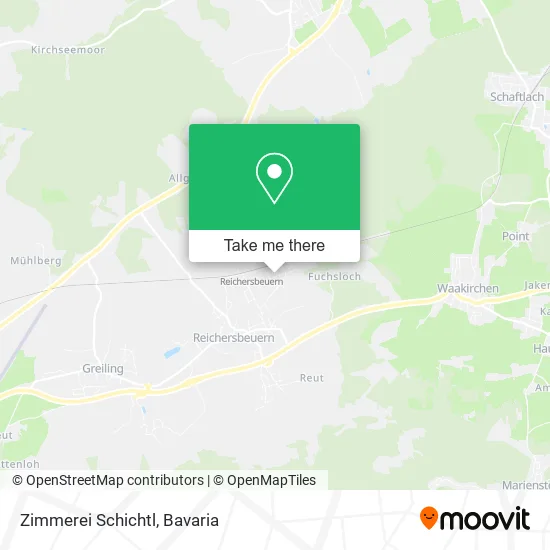 Zimmerei Schichtl map
