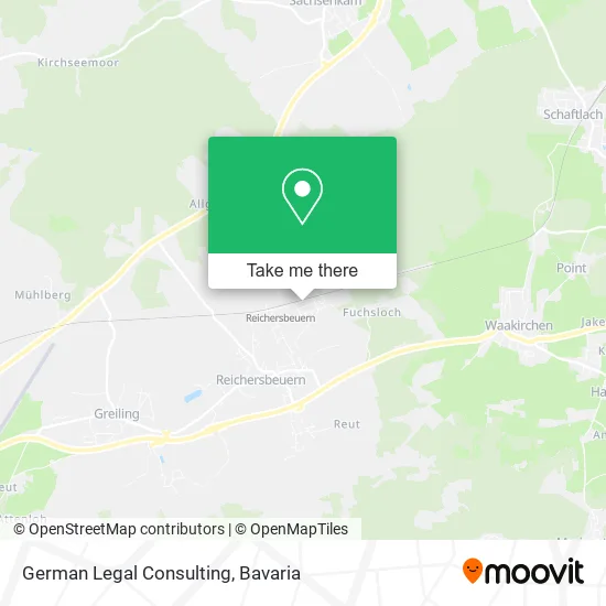 German Legal Consulting map