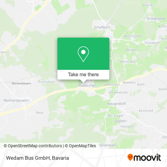 Карта Wedam Bus GmbH