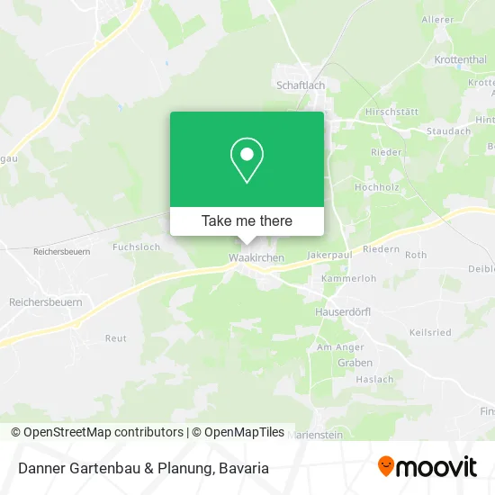 Карта Danner Gartenbau & Planung