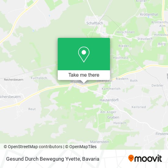 Gesund Durch Bewegung Yvette map