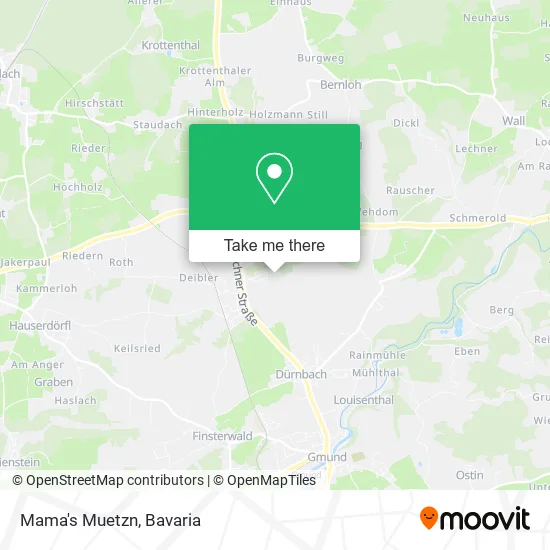Карта Mama's Muetzn