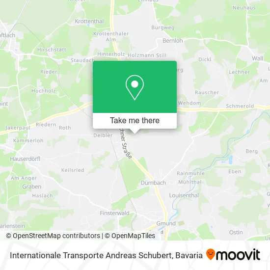 Карта Internationale Transporte Andreas Schubert