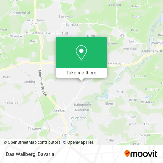 Карта Das Wallberg