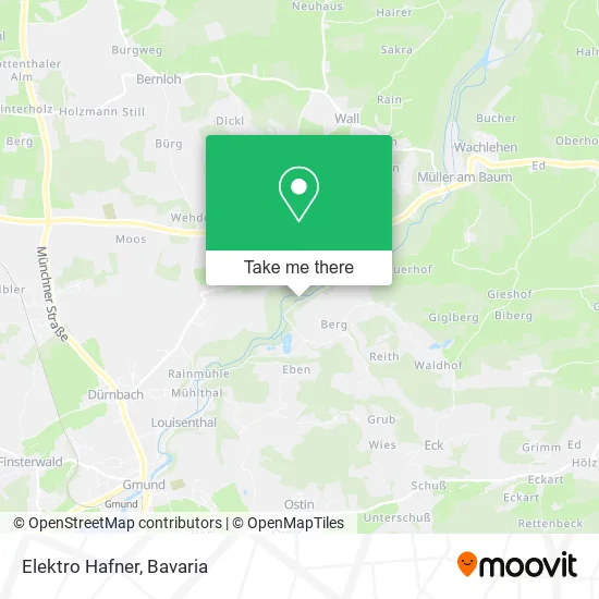 Карта Elektro Hafner