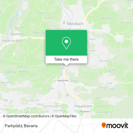 Parkplatz map