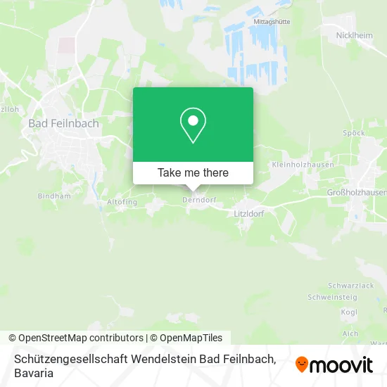 Карта Schützengesellschaft Wendelstein Bad Feilnbach