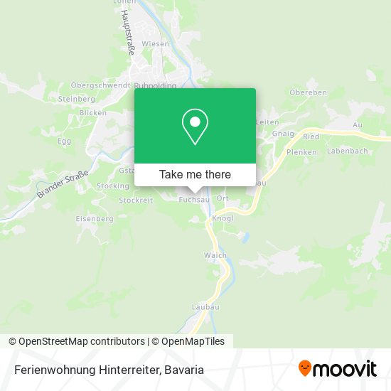 Ferienwohnung Hinterreiter map