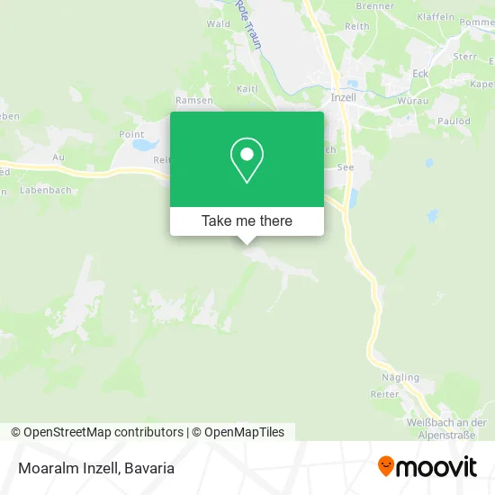 Карта Moaralm Inzell