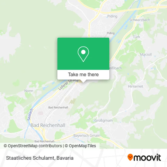 Карта Staatliches Schulamt