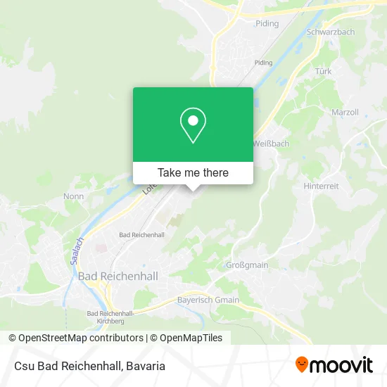 Карта Csu Bad Reichenhall