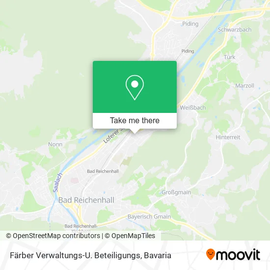 Карта Färber Verwaltungs-U. Beteiligungs