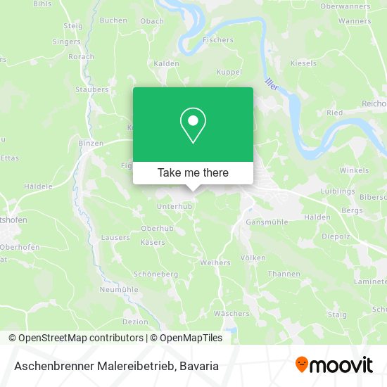 Aschenbrenner Malereibetrieb map