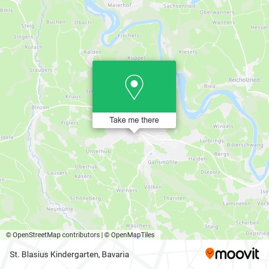 St. Blasius Kindergarten map