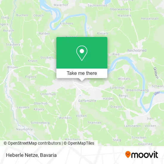 Карта Heberle Netze