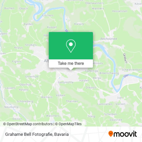 Grahame Bell Fotografie map