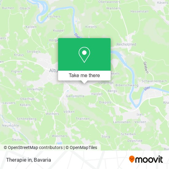 Карта Therapie in