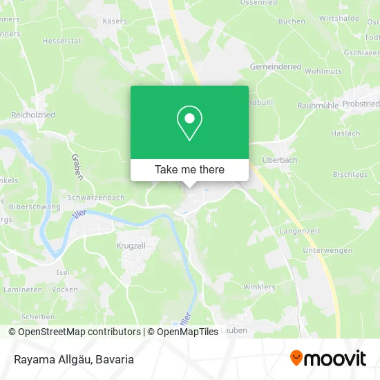 Карта Rayama Allgäu
