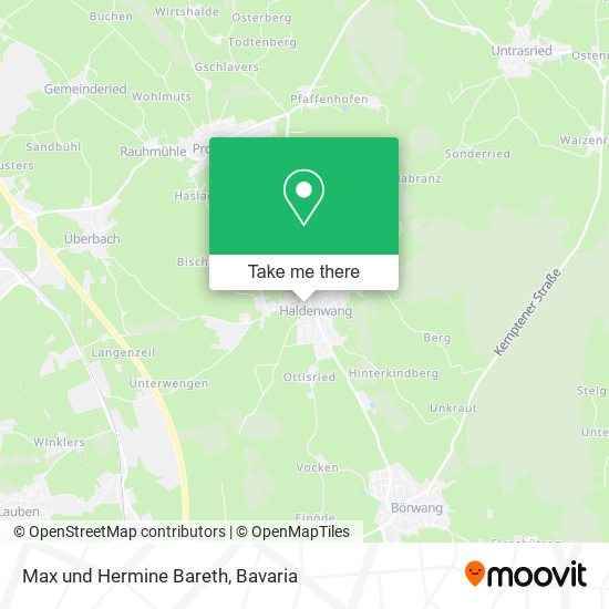 Max und Hermine Bareth map