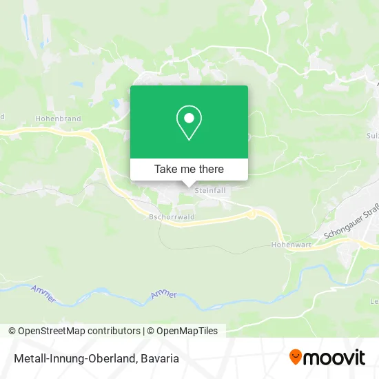 Карта Metall-Innung-Oberland