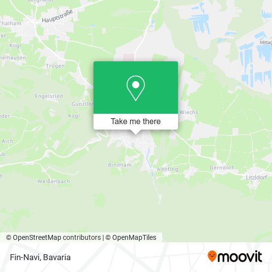 Карта Fin-Navi