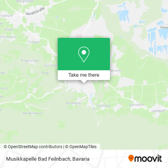 Карта Musikkapelle Bad Feilnbach